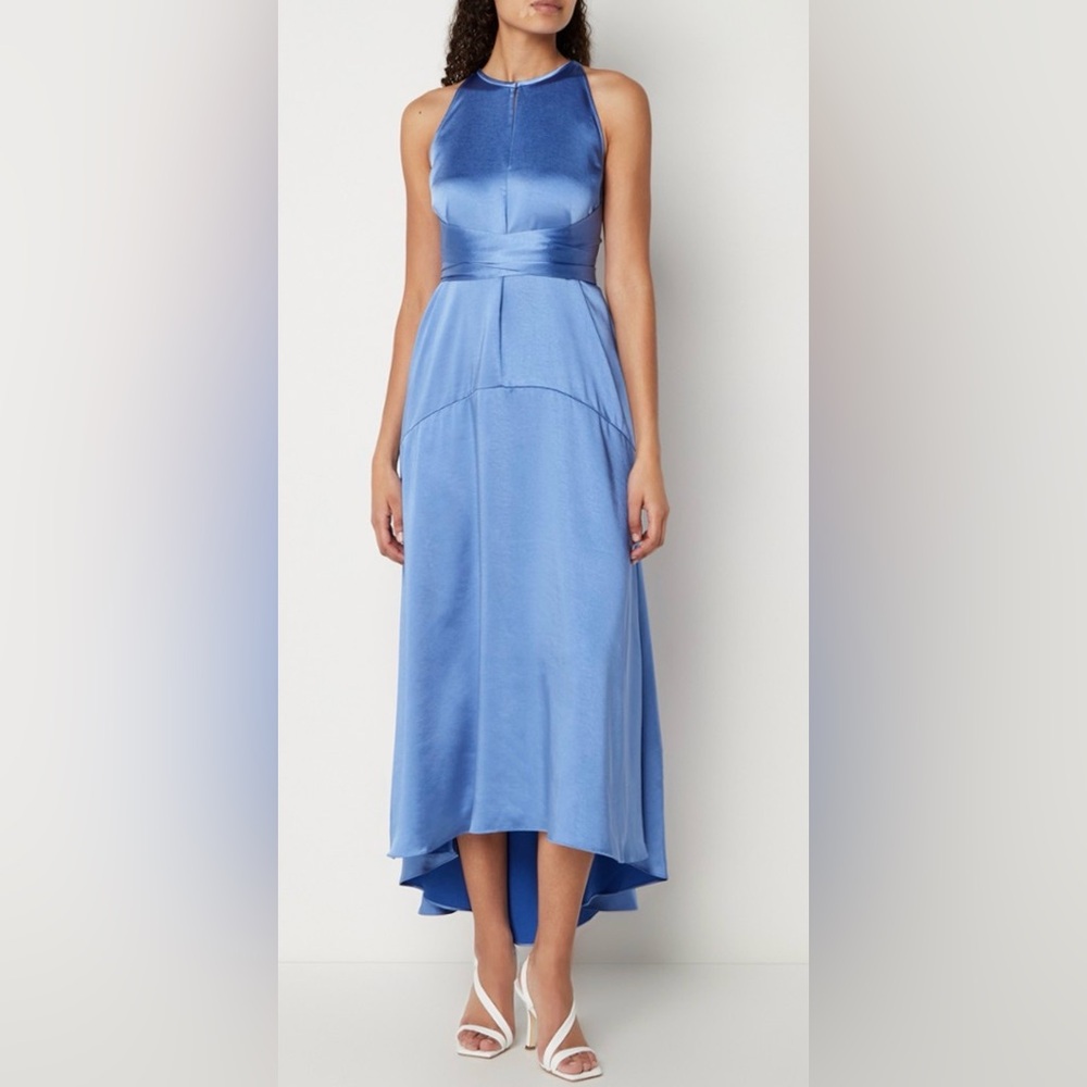 Ted Baker Sky Blue Satin Gown